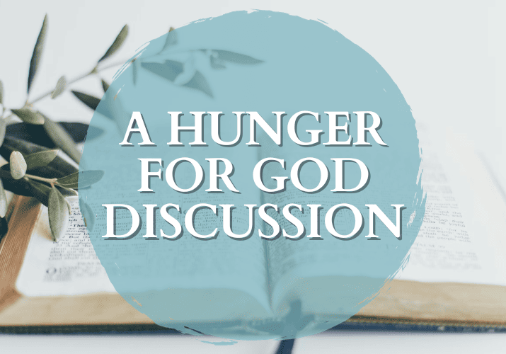 a hunger for god discussion
